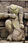 Candi Cetho - Guardian at the entrance of the eighth terrace. 